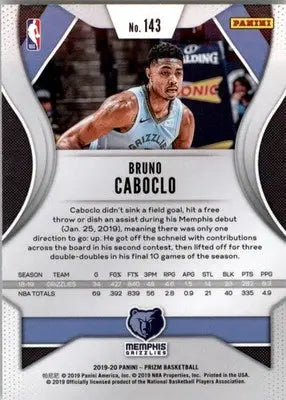 Bruno Caboclo - 2019-20 Panini Prizm - #143 - Basketball - Basketball Card Single