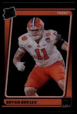 Bryan Bresee 2023 Panini Chronicles Draft Picks Clearly Donruss #38 Clemson - Football Card Single