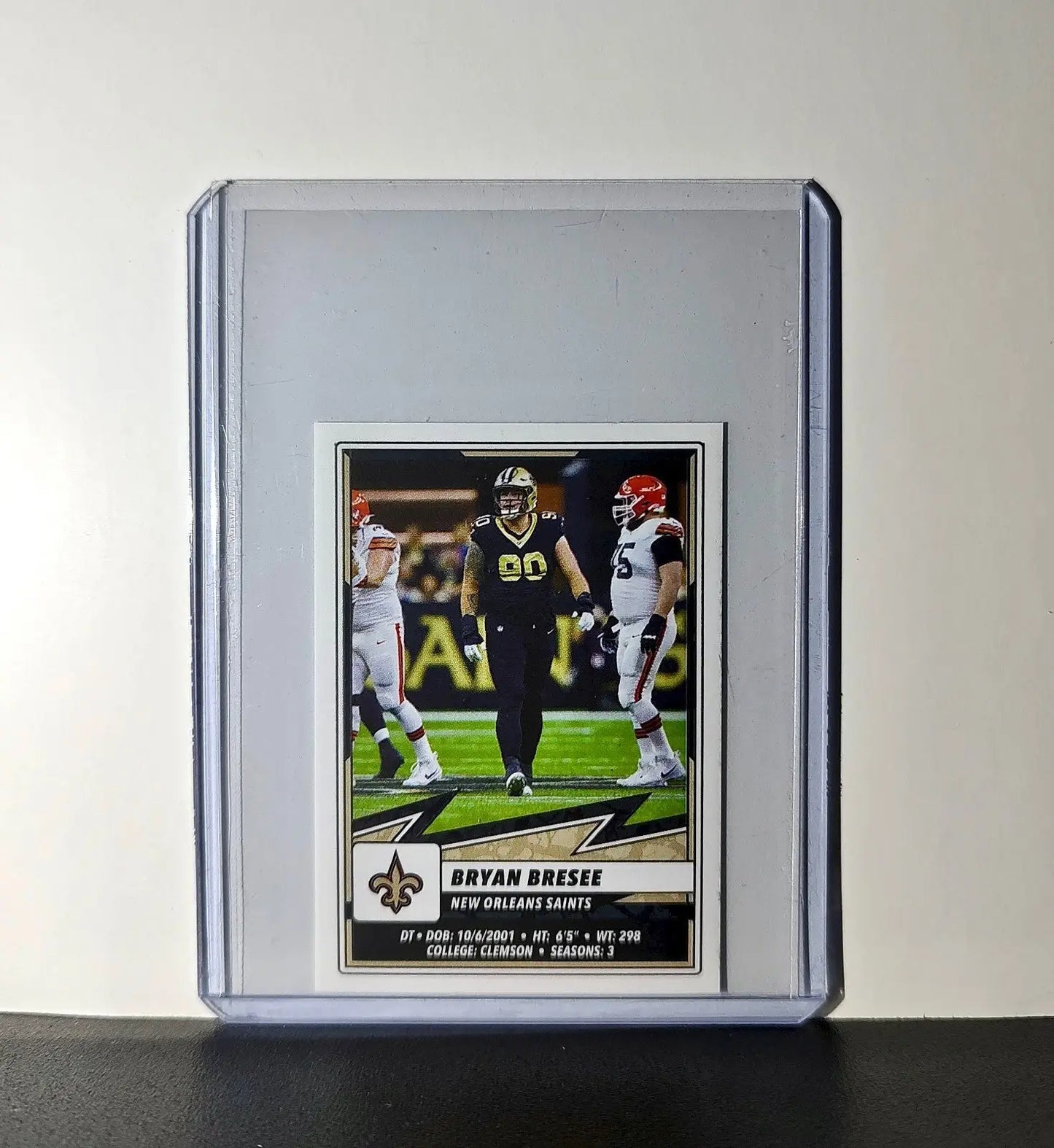 Bryan Bresee 2025 Panini NFL #462 Sticker New Orleans Saints