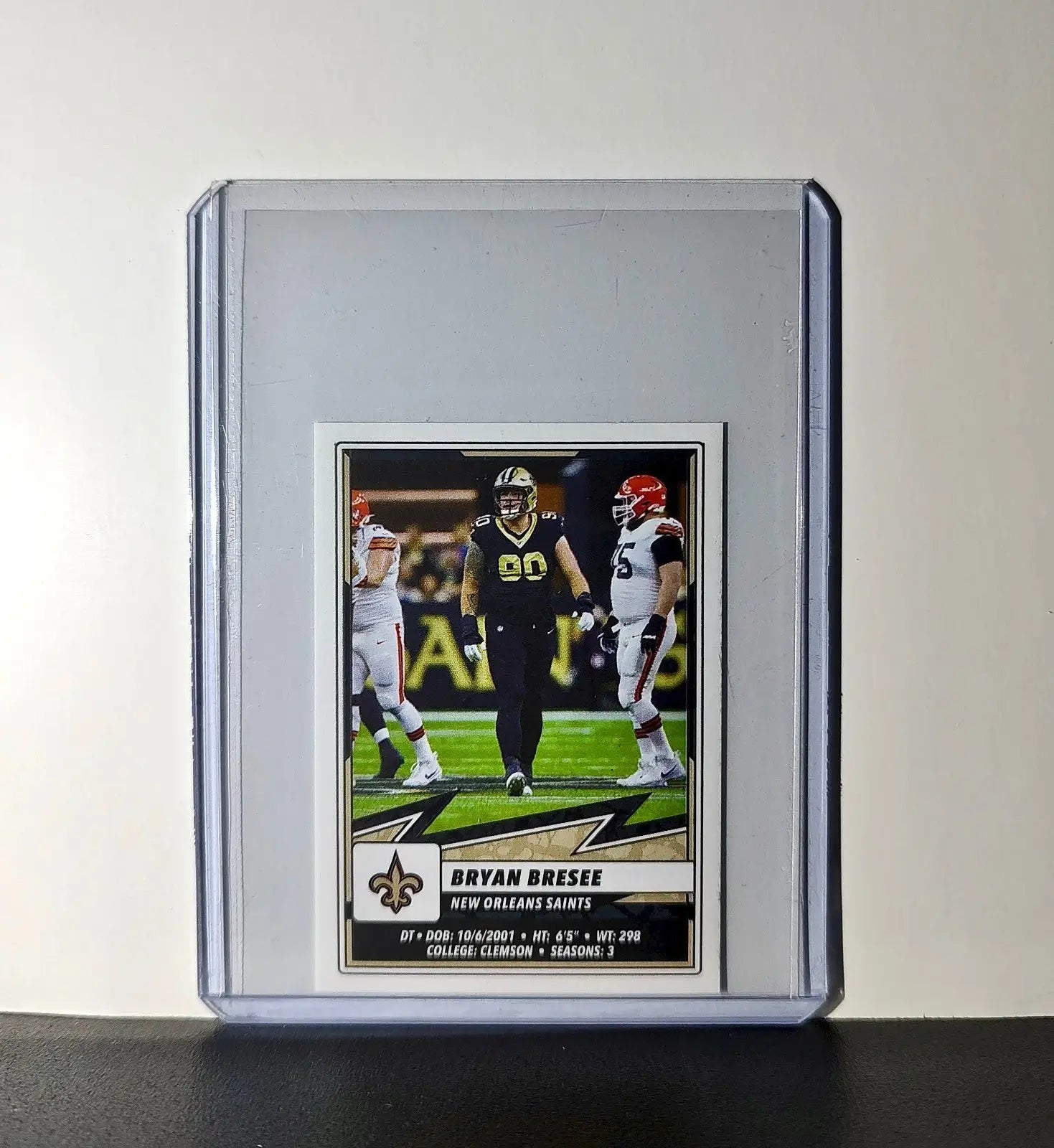 Bryan Bresee 2025 Panini NFL #462 Sticker New Orleans Saints