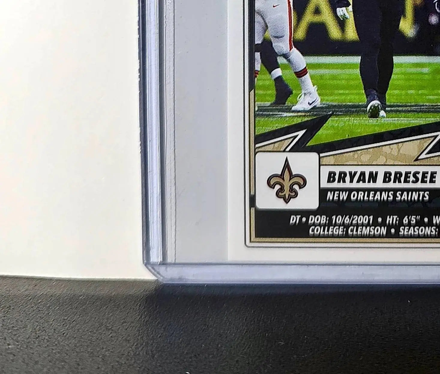 Bryan Bresee 2025 Panini NFL #462 Sticker New Orleans Saints