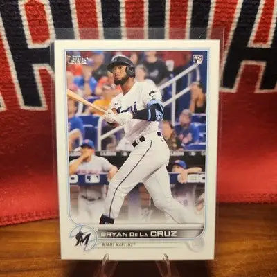 Bryan De La Cruz RC #22 - 2022 Topps Series 1 Rookie Miami Marlins - Baseball Card Single