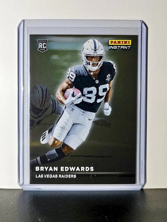 Bryan Edwards Rookie 2020 Panini NFL #28 Rookie Spotlight Card Las Vegas Raiders - Football Card Single