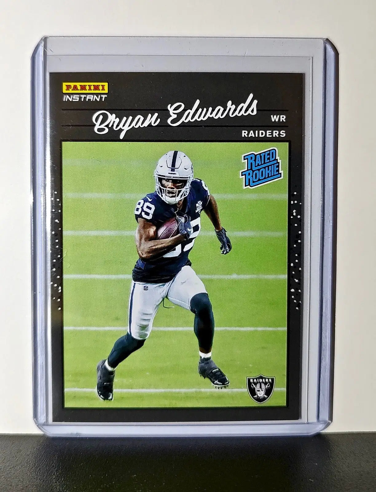 Bryan Edwards Rookie 2020 Panini NFL #30 Rated Rookie Card Las Vegas Raiders