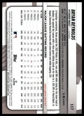 Bryan Reynolds 2024 Topps Big League #117 Pittsburgh Pirates - Baseball Card Single