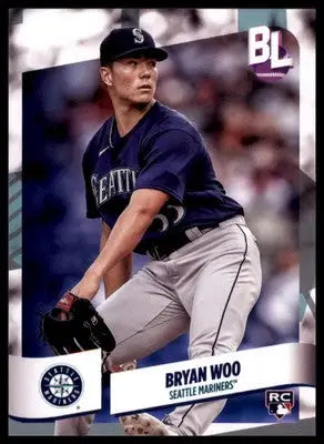Bryan Woo 2024 Topps Big League #178 Seattle Mariners - Baseball Card Single
