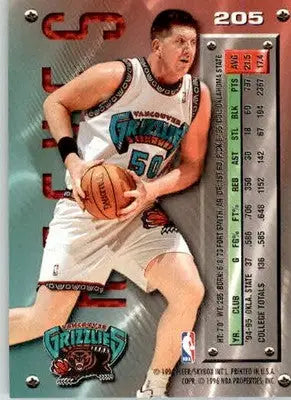 Bryant Reeves - 1995-96 Metal - #205 - RC Basketball - Basketball Card Single