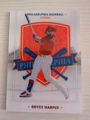 Bryce Harper - 2021 Panini Chronicles - #49 - Thick Stock Baseball - Baseball Card Single