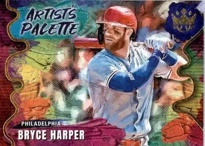 Bryce Harper - 2022 Panini Diamond Kings - #AP-5 - Artist’s Palette Baseball - Baseball Card Single