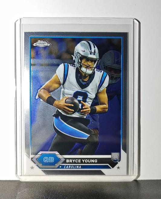 Bryce Young 2023 Topps Chrome NFL #1 Football Card Carolina Panthers - Football Card Single