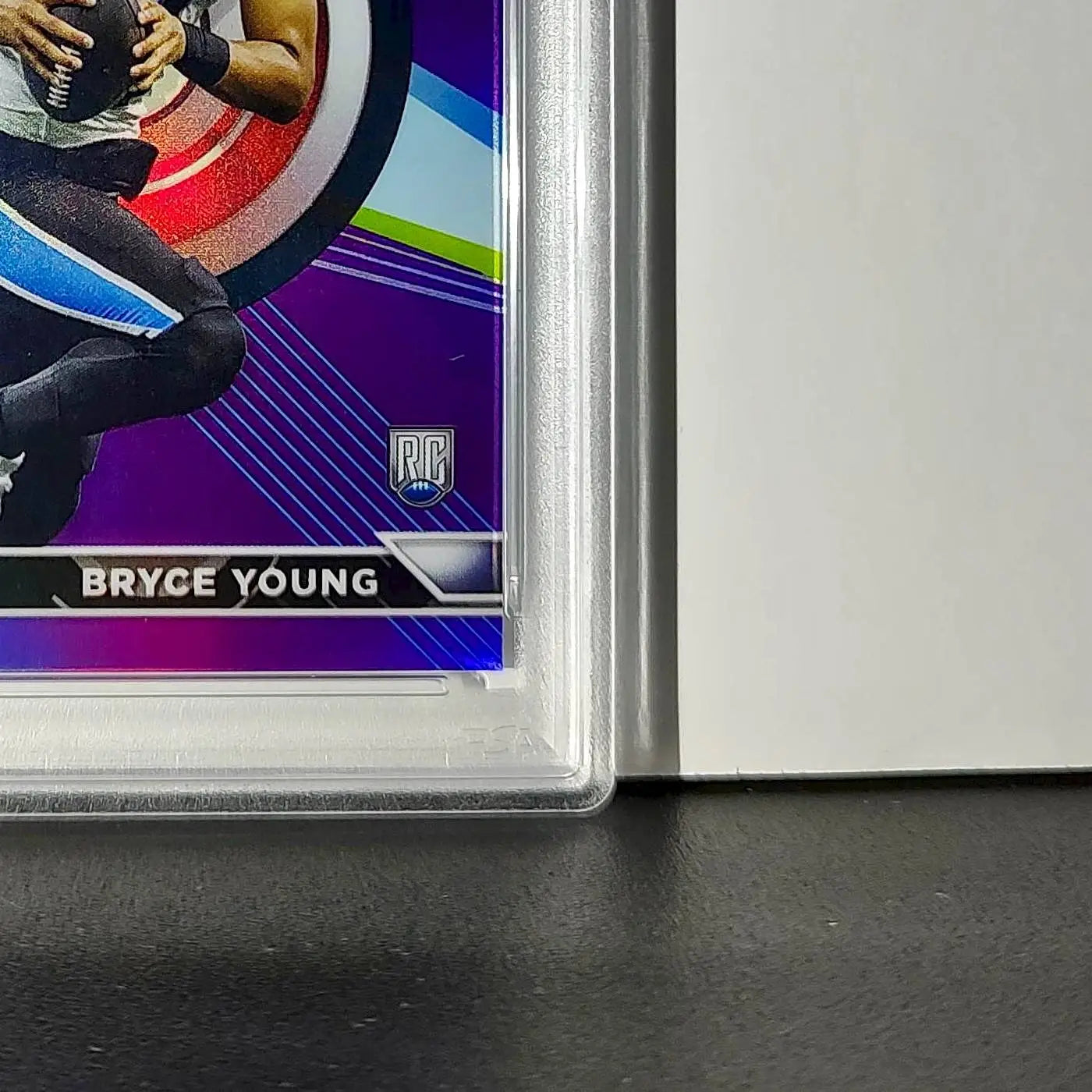 Bryce Young 2023 Topps Finest #158 Rookie Purple Refractor 016/250 PSA 9 Mint - Football Card Single