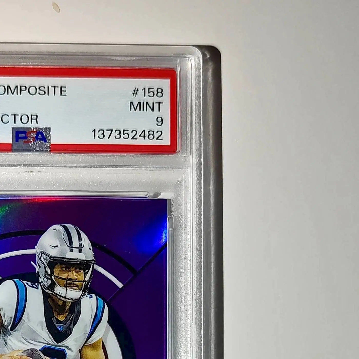 Bryce Young 2023 Topps Finest #158 Rookie Purple Refractor 016/250 PSA 9 Mint - Football Card Single