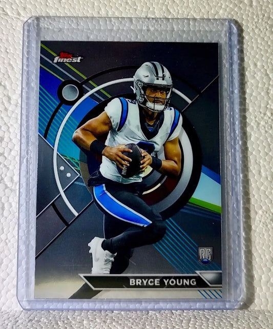 Bryce Young 2023 Topps Finest NFL #158 Football Card Carolina Panthers - Football Card Single