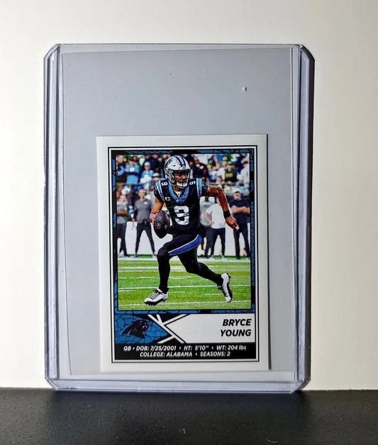 Bryce Young 2024 Panini NFL Sticker #443 Carolina Panthers - Football Card Single