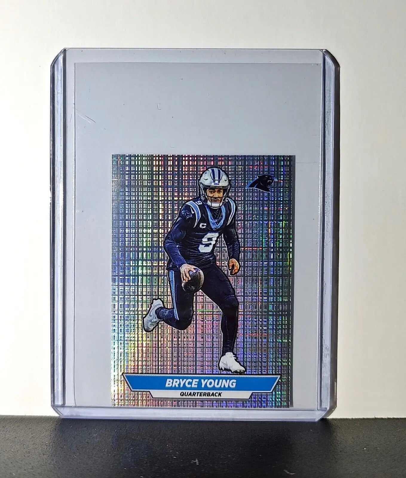 Bryce Young 2024 Panini NFL Sticker #456 Foil Carolina Panthers - Football Card Single