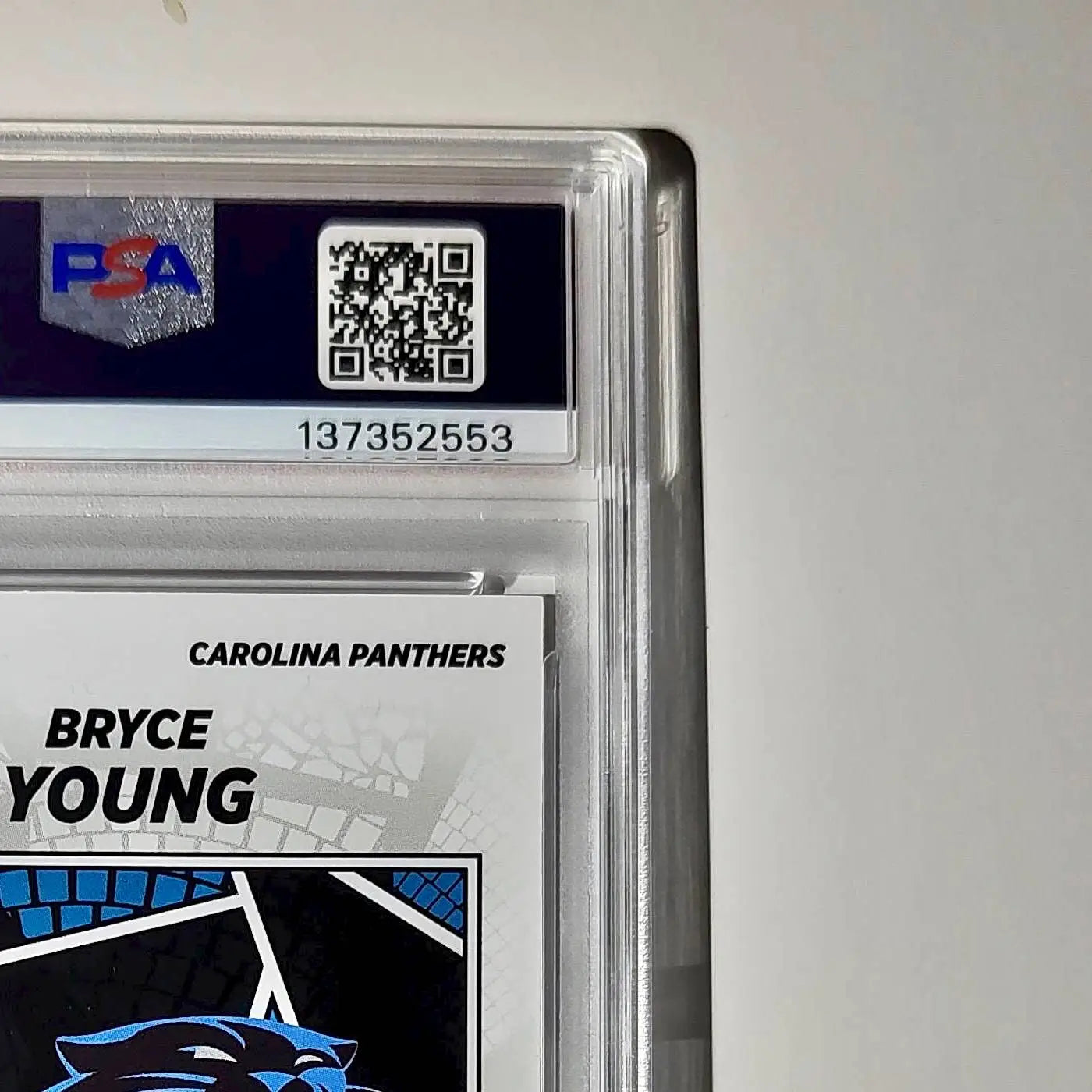 Bryce Young 2024 Panini Sticker Collection 152/299 #19 Red Foil PSA 9 Mint - Football Card Single