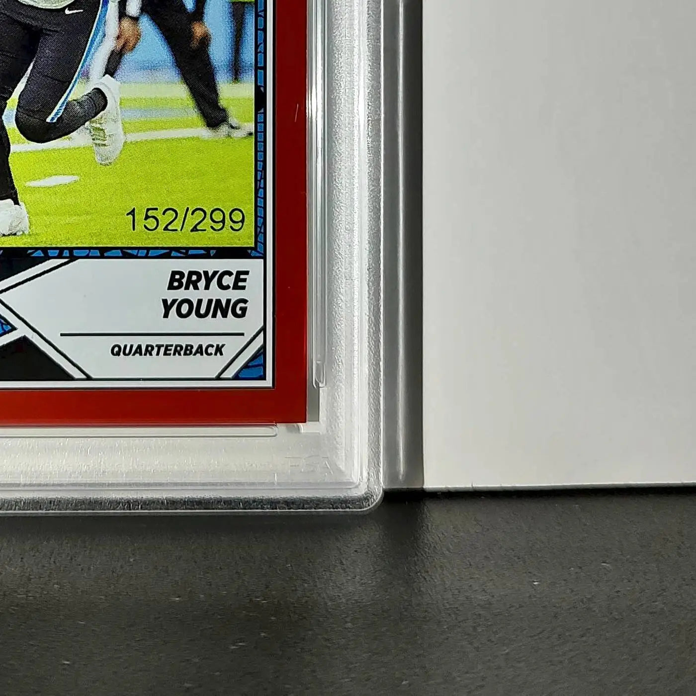 Bryce Young 2024 Panini Sticker Collection 152/299 #19 Red Foil PSA 9 Mint - Football Card Single