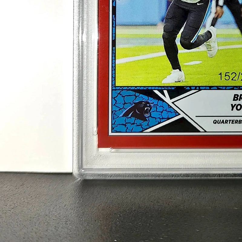 Bryce Young 2024 Panini Sticker Collection 152/299 #19 Red Foil PSA 9 Mint