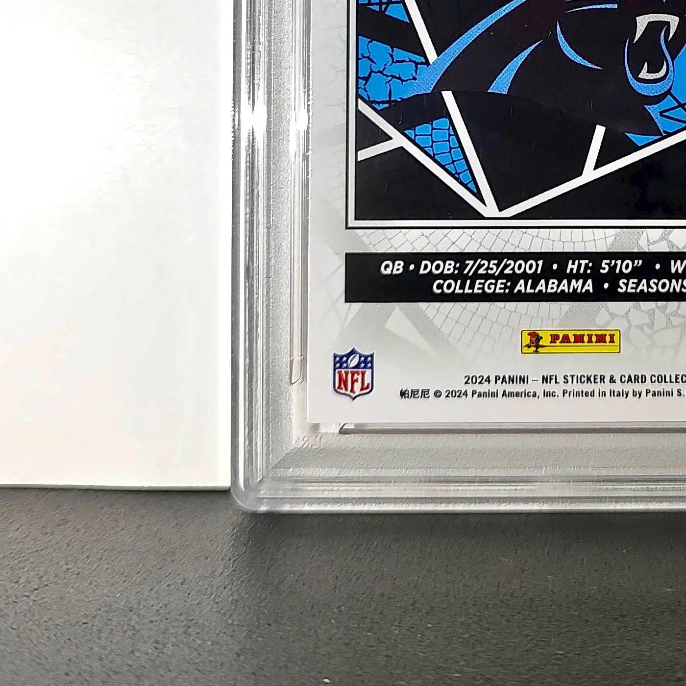Bryce Young 2024 Panini Sticker Collection 152/299 #19 Red Foil PSA 9 Mint - Football Card Single