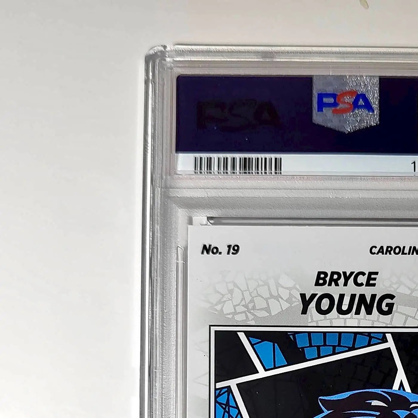 Bryce Young 2024 Panini Sticker Collection 152/299 #19 Red Foil PSA 9 Mint - Football Card Single