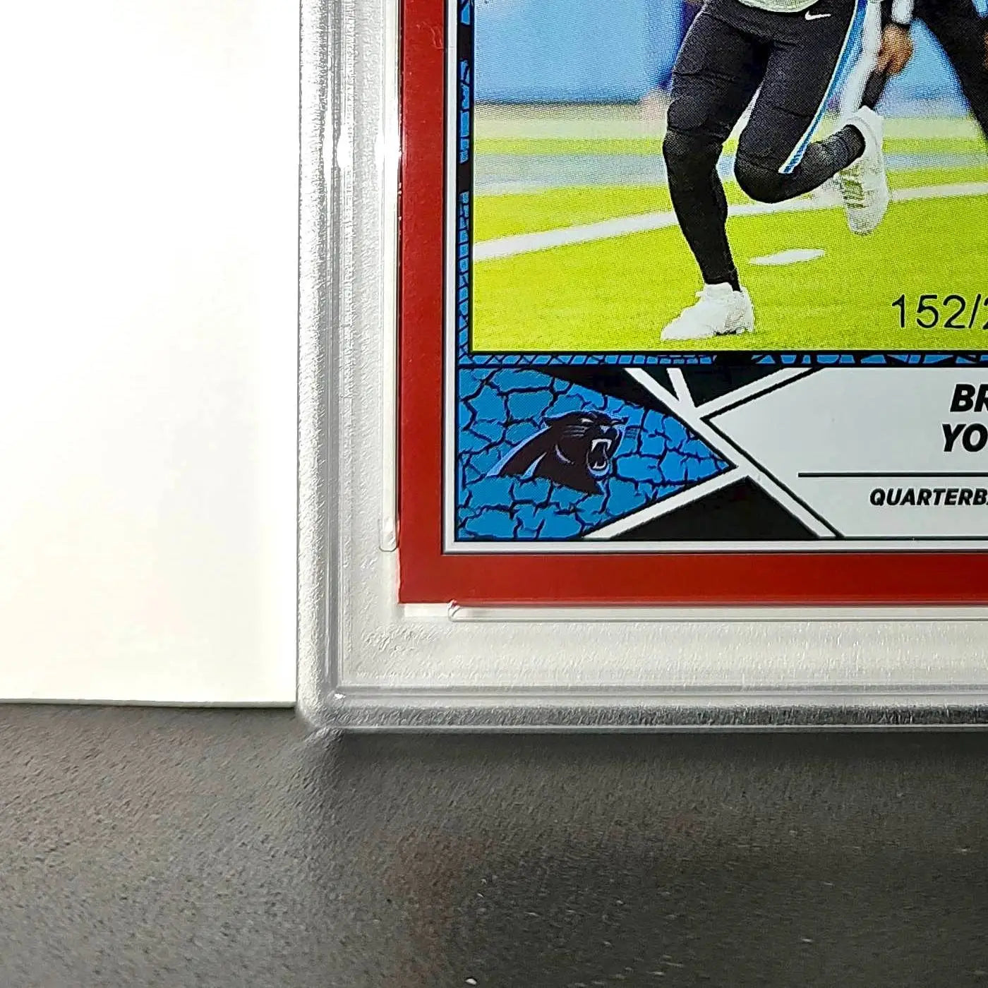 Bryce Young 2024 Panini Sticker Collection 152/299 #19 Red Foil PSA 9 Mint - Football Card Single