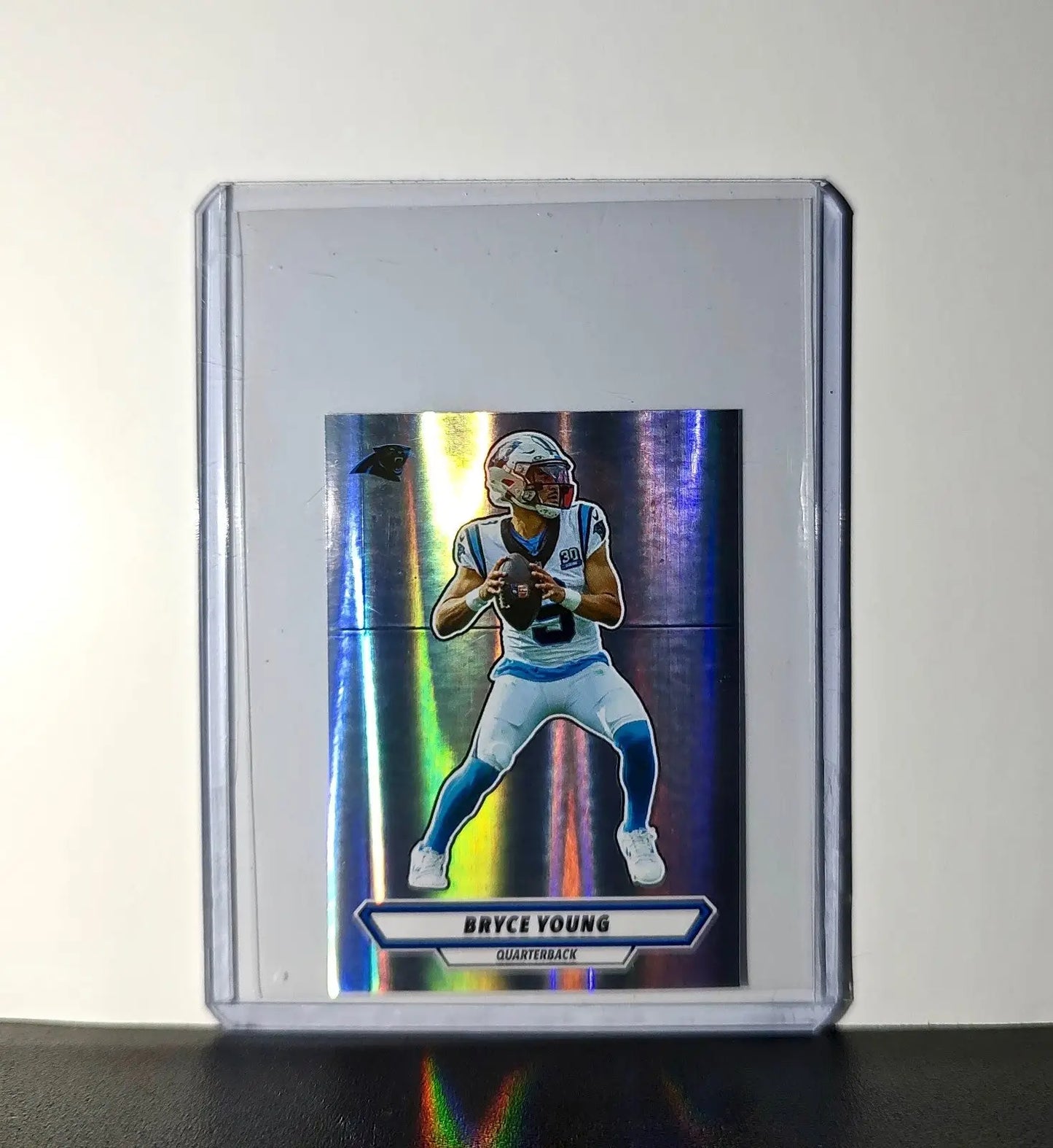 Bryce Young 2025 Panini NFL #439 Foil Sticker Carolina Panthers