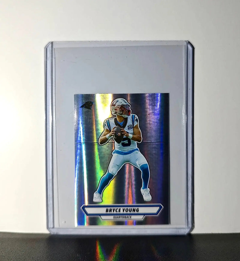 Bryce Young 2025 Panini NFL #439 Foil Sticker Carolina Panthers