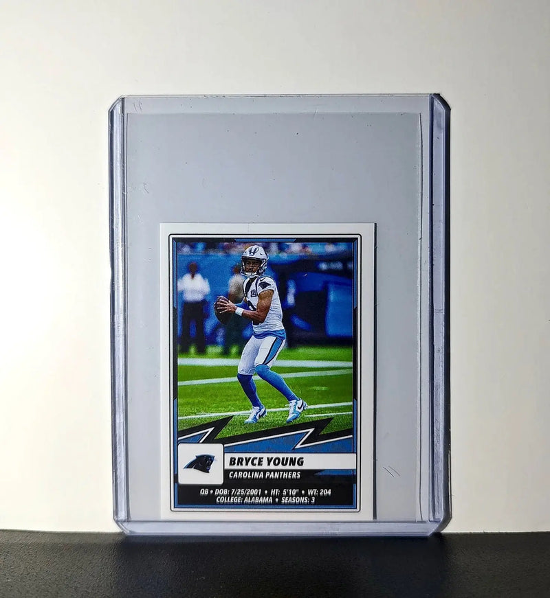 Bryce Young 2025 Panini NFL #440 Sticker Carolina Panthers