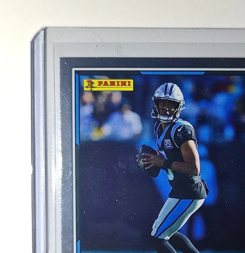 Bryce Young 2025 Panini NFL #45 Foil Sticker Card Carolina Panthers