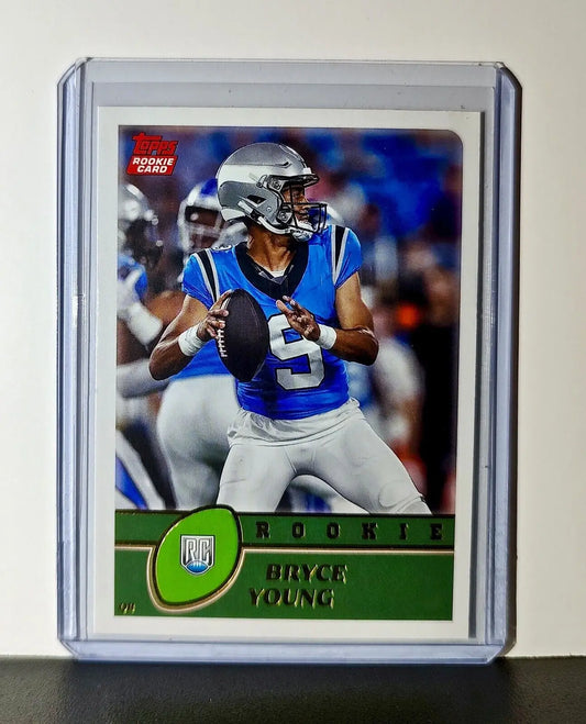 Bryce Young Rookie 2023 Topps NFL #420 Card Carolina Panthers - Football Card Single