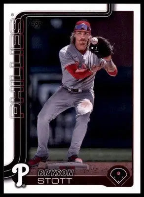Bryson Stott 2025 Topps #147 Philadelphia Phillies - Baseball Card Single