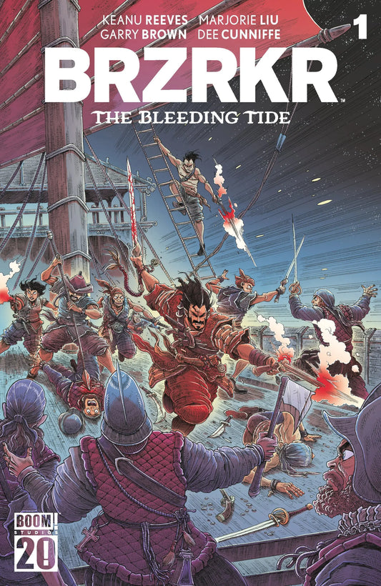 BRZRKR: The Bleeding Tide #1 K Foc Reveal Variant (Dressed Stokoe) - Comic Book