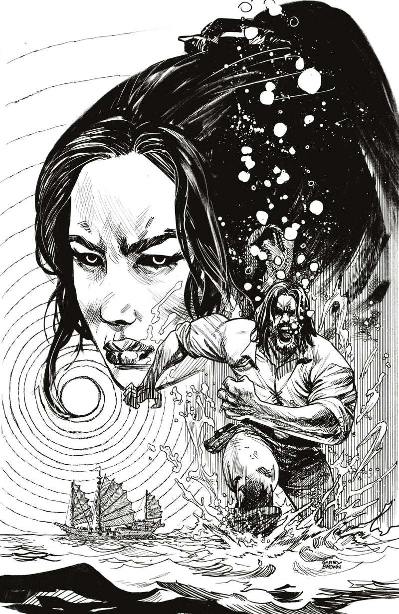 BRZRKR: The Bleeding Tide #1 L Unlimited Variant (Full Art Brown) - Comic Book