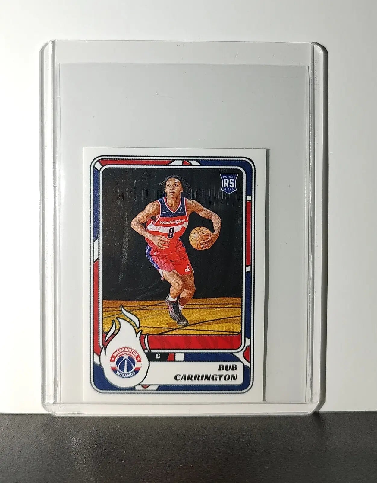 Bub Carrington 2024-25 Panini NBA #289 Sticker Card Washington Wizards