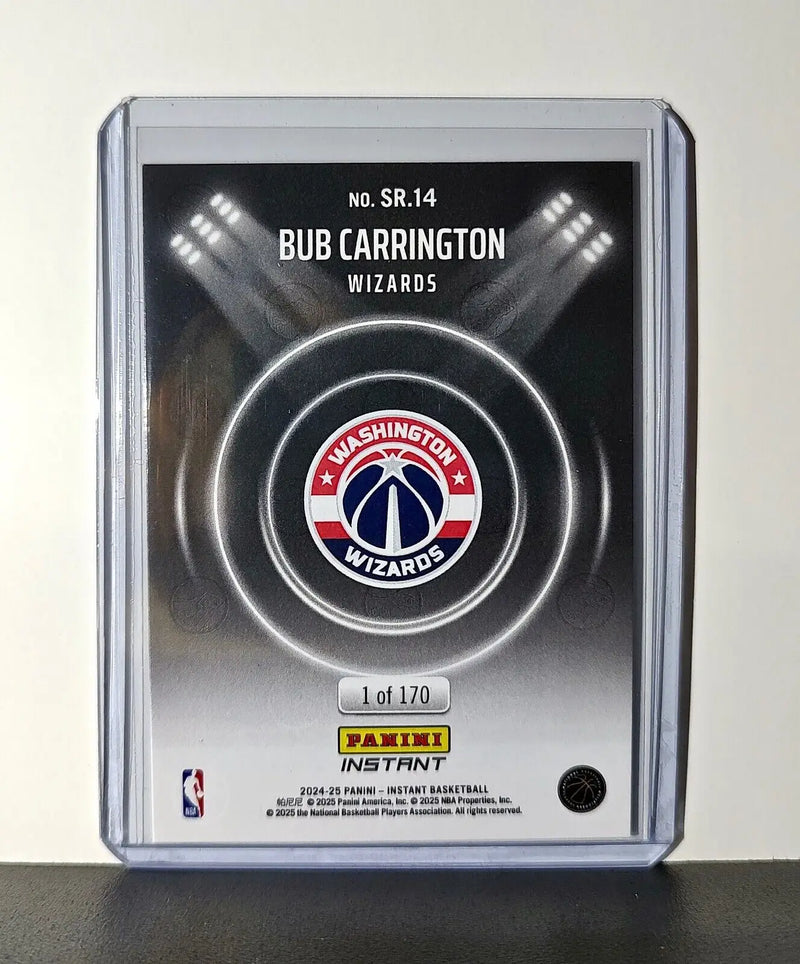 Bub Carrington Rookie 2024-25 Panini Spotlight Rookies NBA #14 Nuggets 1 of 170