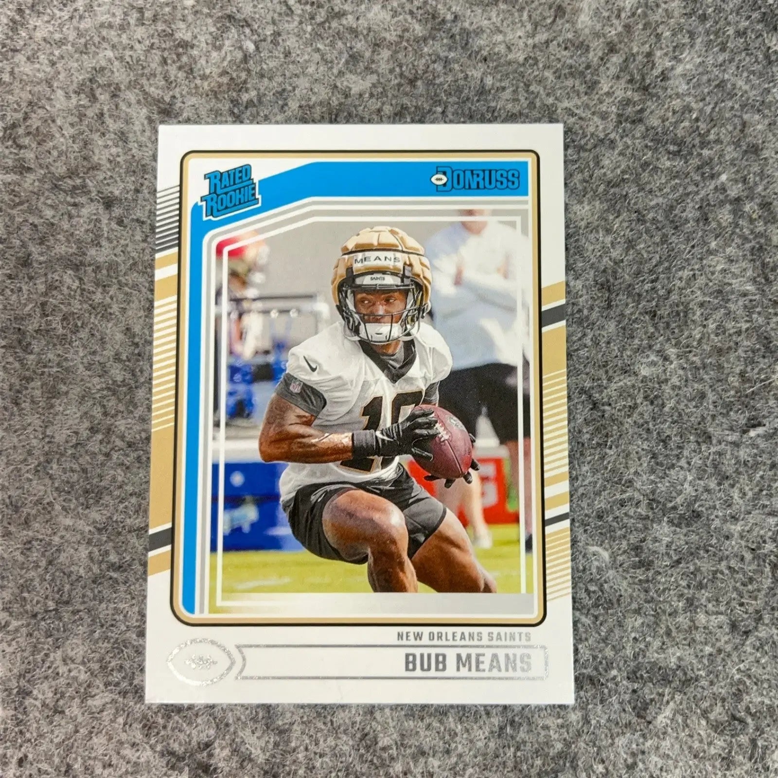 Bub Means Rookie New Orleans Saints 2024 Football Card You Pick Choose Set NFL - 2024 Panini Donruss #362 (RC)