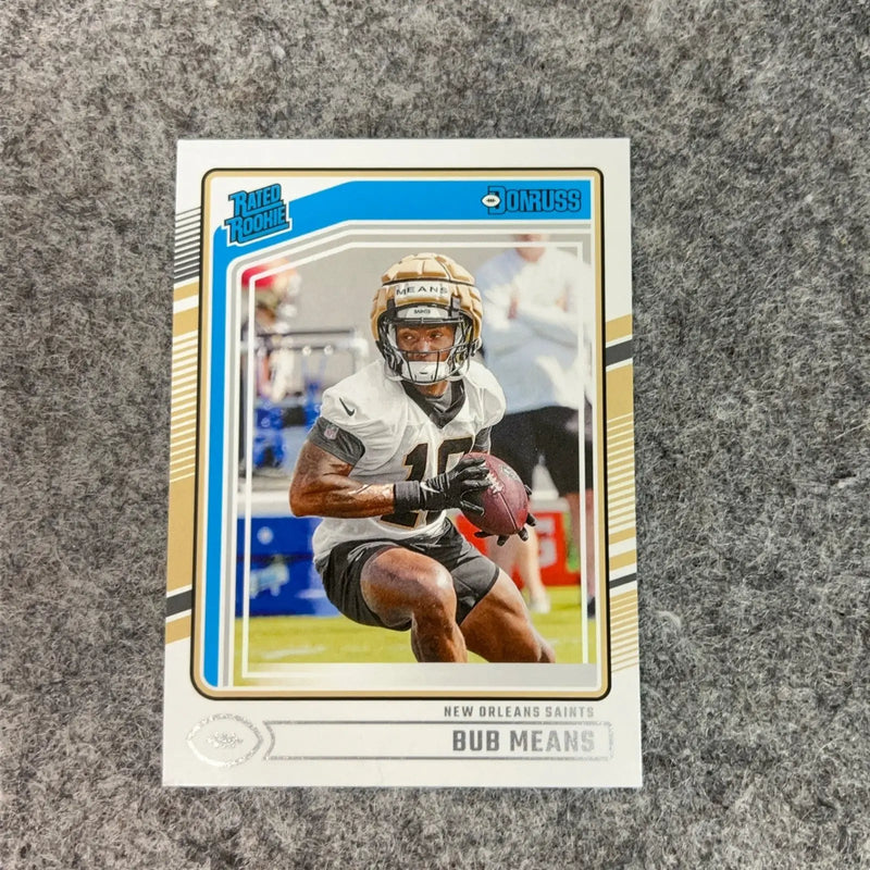 Bub Means Rookie New Orleans Saints 2024 Football Card You Pick Choose Set NFL - 2024 Panini Donruss #362 (RC)