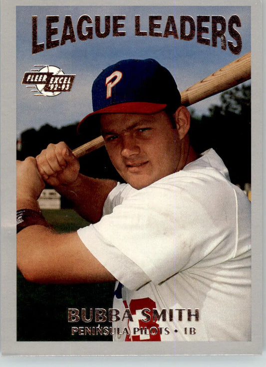 Bubba Smith - 1992-93 Fleer Excel - #2 - League Leaders Baseball - Baseball Card Single