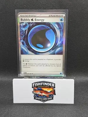 Bubbly W Energy 084/086 Me04: Chaos Rising Holo - Pokémon Card Single