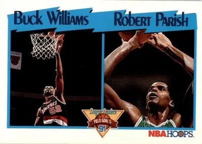 Buck Williams / Robert Parish - 1991-92 Hoops - #313 - Basketball - Basketball Card Single