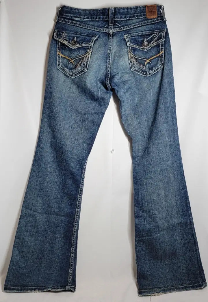 Buckle BKE Denim Sabrina - Size 28 x 29 - Embroidered Bootcut - Apparel