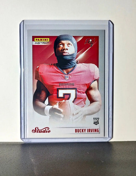 Bucky Irving 2024 Panini NFL Studio Rookies #6 Card Tampa Bay Buccaneers 1/1672 - Football Card Single
