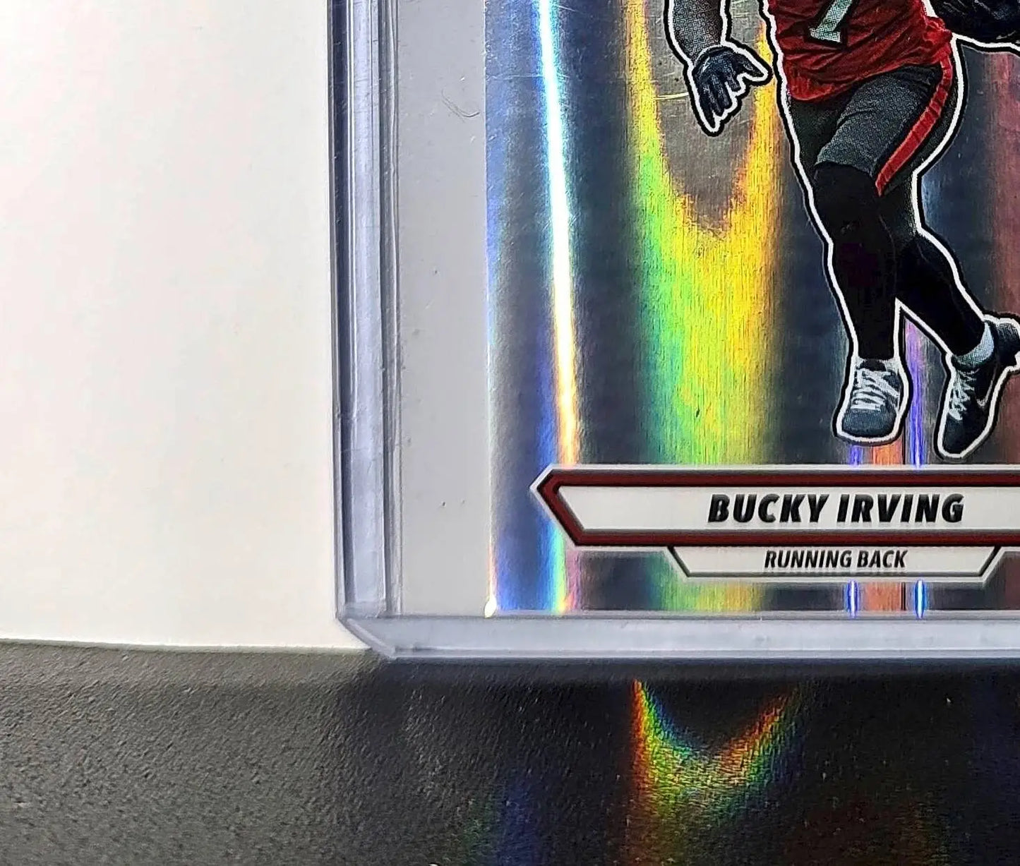 Bucky Irving 2025 Panini NFL #475 Foil Sticker Buccaneers