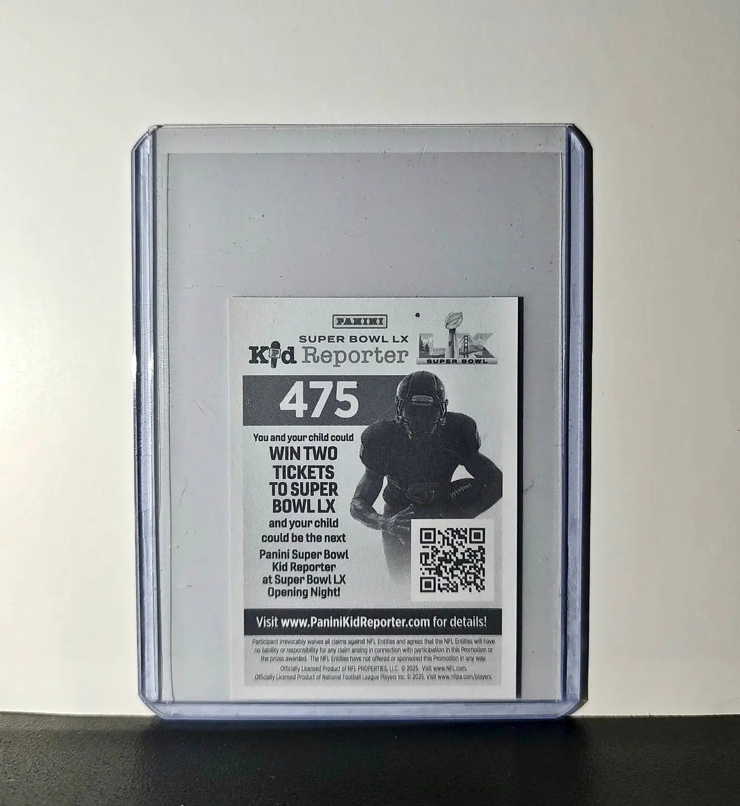 Bucky Irving 2025 Panini NFL #475 Foil Sticker Buccaneers