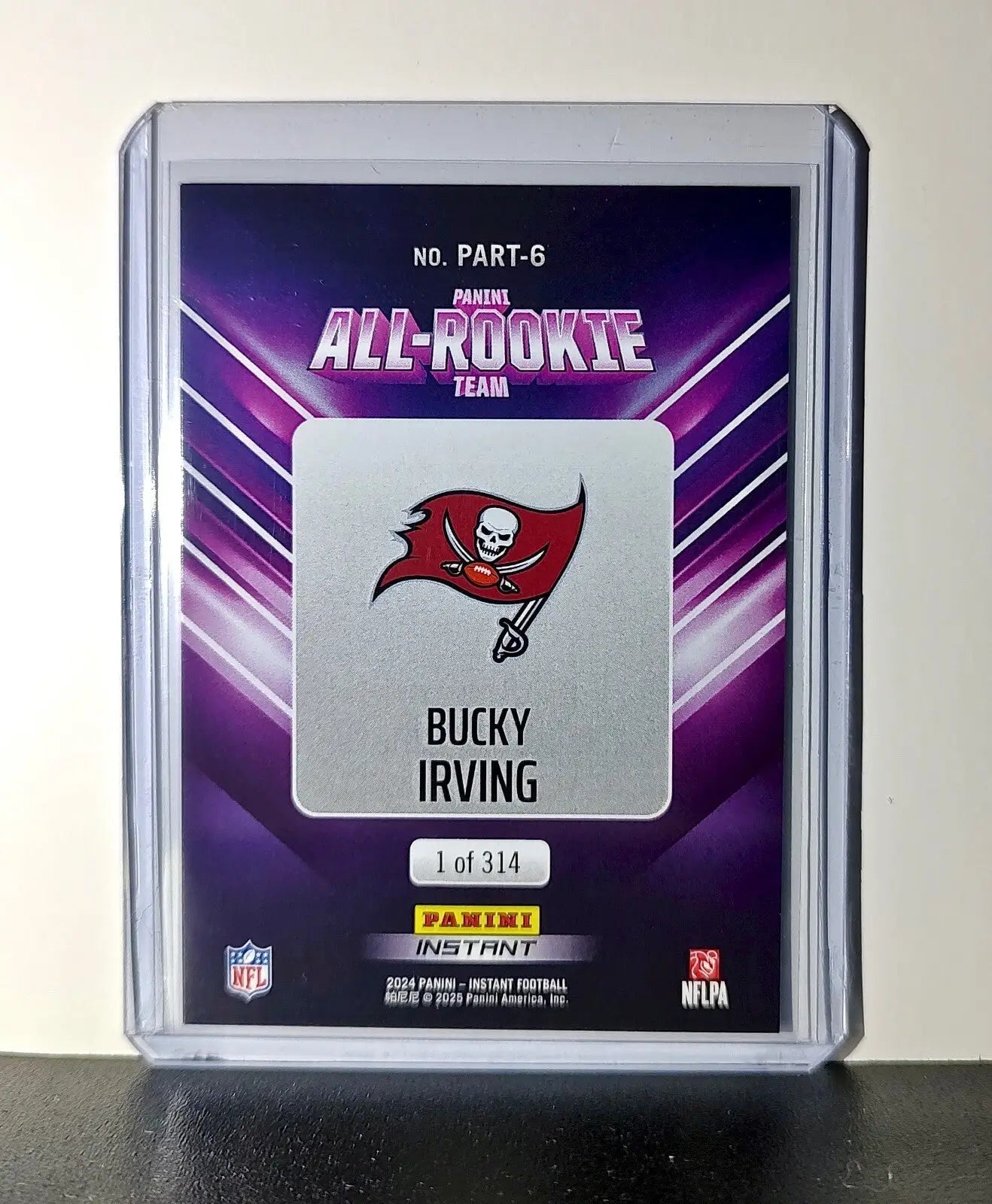 Bucky Irving Rookie 2024 Panini NFL #6 All-Rookie Card Buccaneers 1 of 314