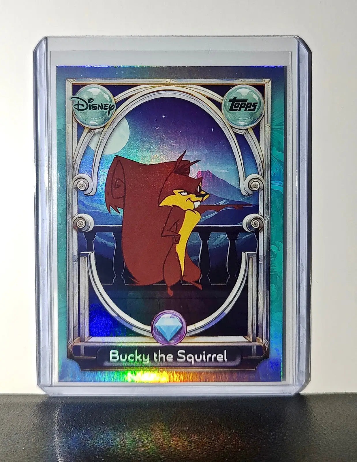 Bucky the Squirrel 2025 Topps Disney #140 Diamond Card The Emperor’s New Groove
