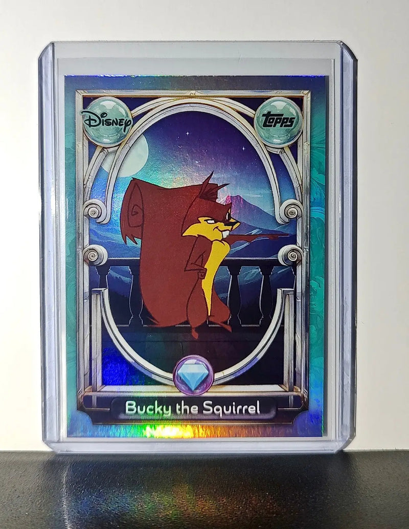 Bucky the Squirrel 2025 Topps Disney #140 Diamond Card The Emperor’s New Groove