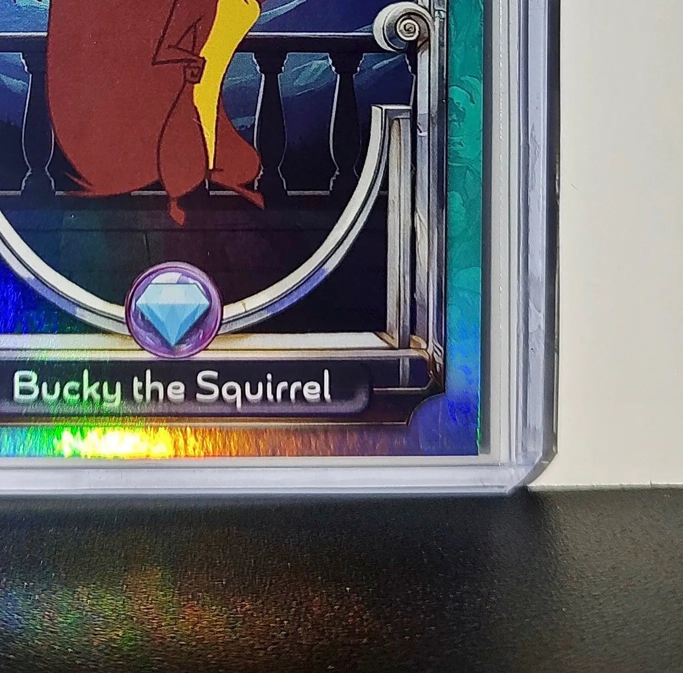 Bucky the Squirrel 2025 Topps Disney #140 Diamond Card The Emperor’s New Groove