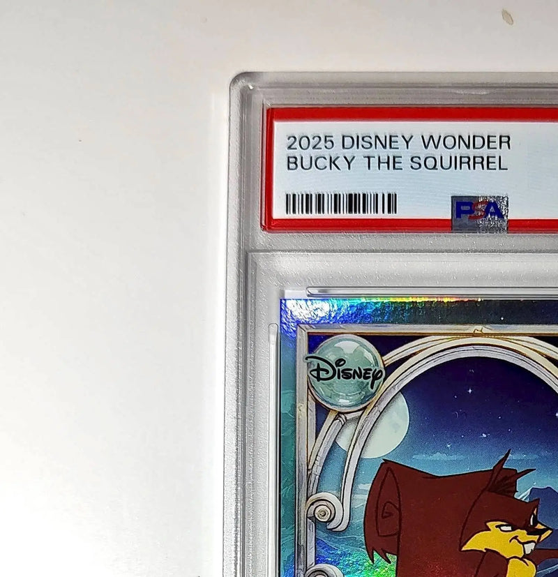 Bucky the Squirrel 2025 Topps Disney #140 Diamond The Emperor’s New Groove PSA 8 - Non-Sports Card Single