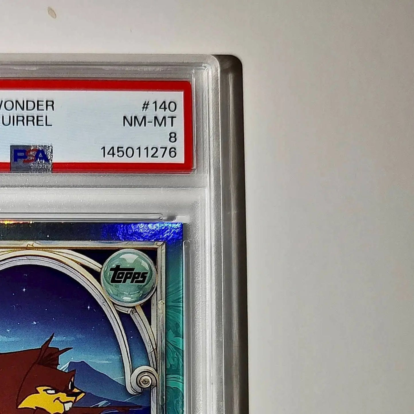 Bucky the Squirrel 2025 Topps Disney #140 Diamond The Emperor’s New Groove PSA 8 - Non-Sports Card Single